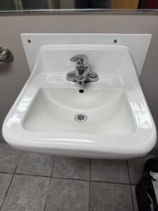 Commercial Sink Wall Mounting Repair in Sioux Falls