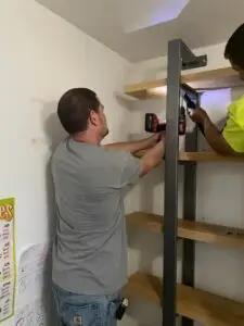 Custom Shelving Installation in Crooks