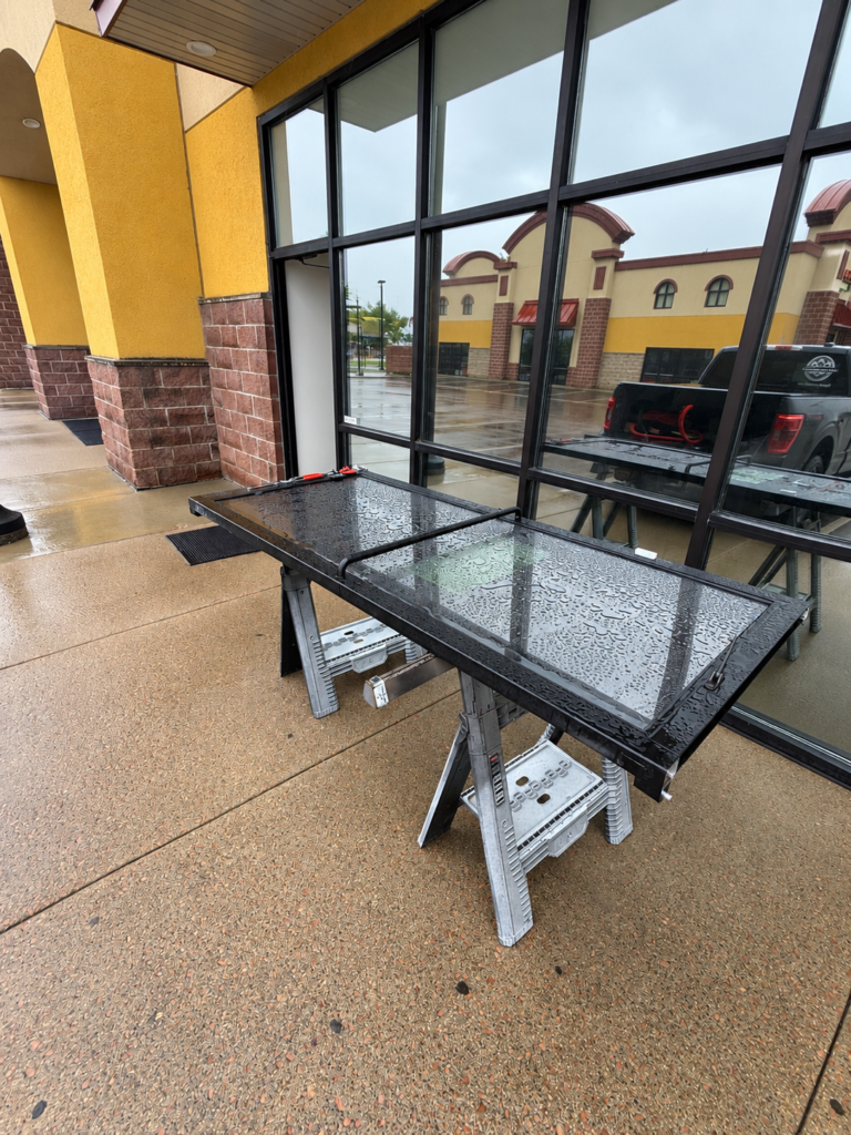 Storefront Door Hinge Repair in Sioux Falls — broken door hinge fix