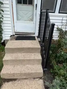 Handrail Installation in Sioux Falls — handrail installation for steps
